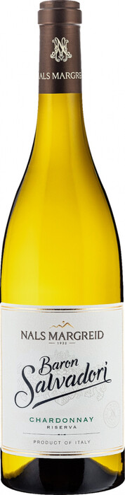 Вино Nals-Margreid, "Baron Salvadory" Chardonnay Riserva, Sudtirol Alto Adige DOC 2018 750 мл