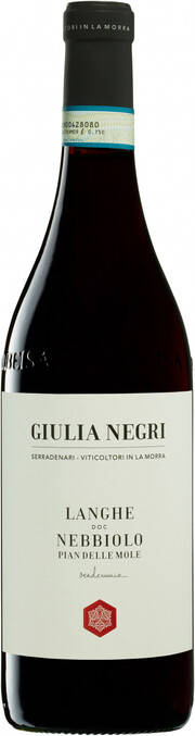 Вино Giulia Negri, Nebbiolo "Pian delle Mole", Langhe DOC 2020 750 мл