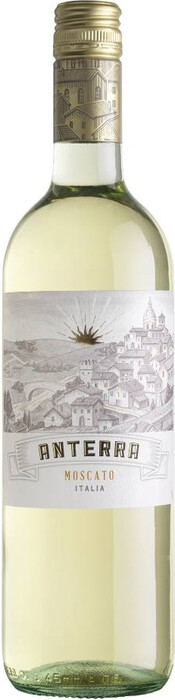 Вино "Anterra" Moscato, Terre Siciliane IGT 2021 750 мл