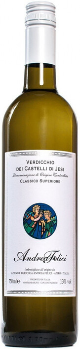 Вино Andrea Felici, Verdicchio dei Castelli di Jesi, Classico Superiore DOC