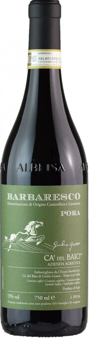 Вино Ca'del Baio, Barbaresco DOCG "Pora"