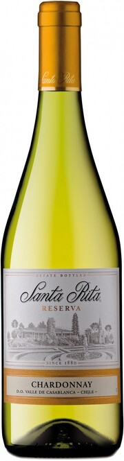 Вино Santa Rita, "Reserva" Chardonnay 2017 750 мл