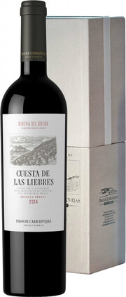 Вино Pago de Carraovejas, "Cuesta de Las Liebres", Ribera del Duero DO, gift box