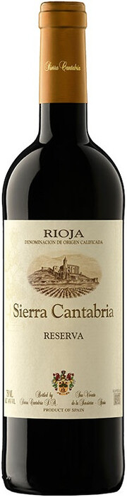 Вино Sierra Cantabria, Reserva, Rioja DOCa 2012 750 мл