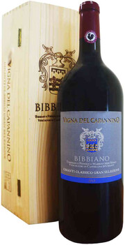 Вино Bibbiano, "Vigna del Capannino" Chianti Classico Gran Selezione  DOCG, wooden box