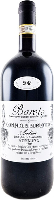 Вино G.B. Burlotto, Barolo "Acclivi" DOCG 2018 750 мл