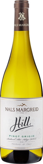 Вино Nals-Margreid, "Hill" Pinot Grigio, Sudtirol Alto Adige DOC 2020 750 мл