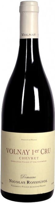 Вино Domaine Nicolas Rossignol, Volnay Premier Cru "Chevret" AOC 2015 750 мл