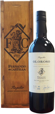 Херес Fernando de Castilla, "Singular" Oloroso Excepcional, wooden box