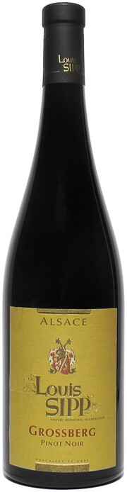 Вино Louis Sipp, "Grossberg" Pinot Noir, Alsace AOC