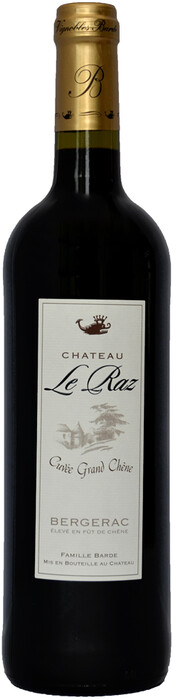 Вино Chateau Le Raz, "Cuvee Grand Chene" Rouge, Bergerac AOC