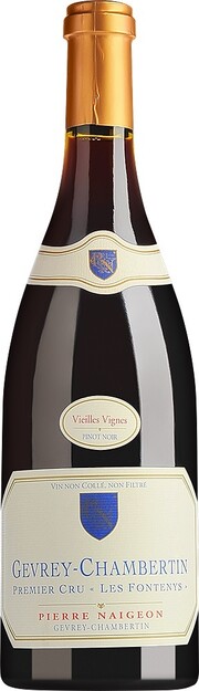 Вино Pierre Naigeon, Gevrey-Chambertin 1er Cru "Les Fontenys" Vieilles Vignes AOC 2015 750 мл