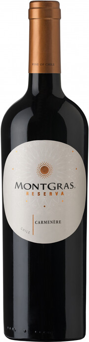 Вино MontGras, "Reserva" Carmenere 2020 750 мл