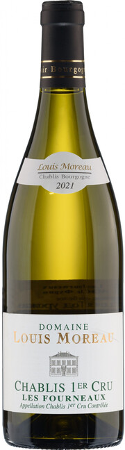 Вино Domaine Louis Moreau, Chablis Premier Cru "Les Fourneaux" AOC