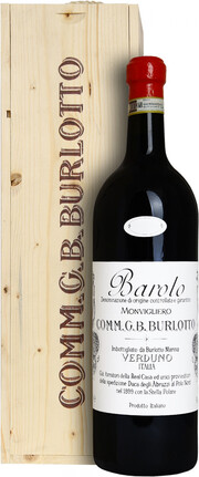 Вино G.B. Burlotto, Barolo "Monvigliero" DOCG, wooden box, 3 л 2018 3000 мл