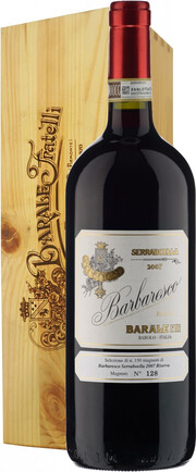 Вино Barale Fratelli, Barbaresco "Serraboella" Riserva DOCG, wooden box 2007 1500 мл