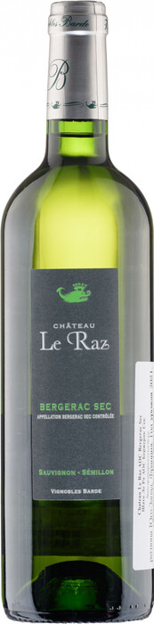 Вино Chateau Le Raz, Bergerac AOC Blanc Sec