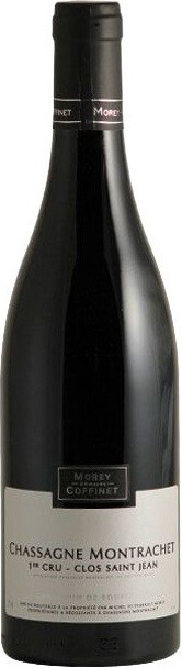 Вино Morey-Coffinet, Chassagne Montrachet 1-er Cru "Clos Saint Jean" AOC 2020 750 мл