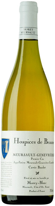 Вино Morey-Blanc, "Hospices de Beaune" Meursault-Genevrieres 1-er Cru "Cuvee Baudot" AOC