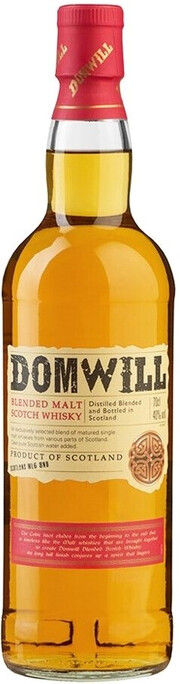 Виски "Domwill" Blended Malt Scotch Whisky 700 мл