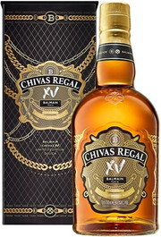 Виски "Chivas Regal" XV, Balmain Limited Edition Design, gift box 700 мл