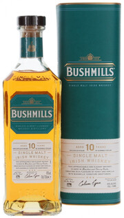 Виски "Bushmills" Malt 10 Years Old, with box 700 мл