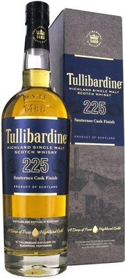 Виски Tullibardine, "225 Sauternes Finish", gift box