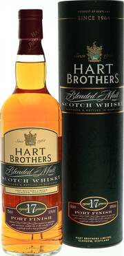 Виски "Hart Brothers" 17 Years Port Finish, in tube