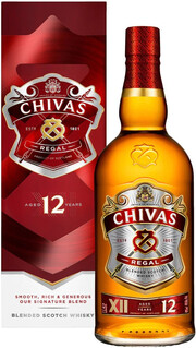 Виски "Chivas Regal" 12 years old, with box 1000 мл