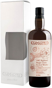 Виски Samaroli, Invergordon Single Grain Scotch, gift box