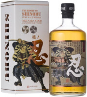 Виски "Shinobu" Pure Malt, Mizunara Japanese Oak Finish, gift box