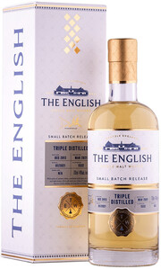 Виски English Whisky, "Small Batch Release" Triple Distilled, gift box