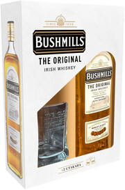 Виски Bushmills Original, with 2-glass box 700 мл