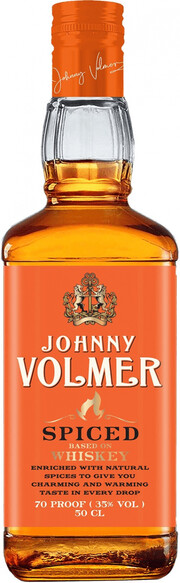 Висковый напиток KVKZ, "Johnny Volmer" Spiced based on Whiskey 500 мл