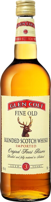 Виски "Glen Colt" Blended Scotch Whisky 1000 мл