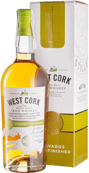 Виски "West Cork" Small Batch Calvados Cask, gift box