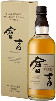 Виски "The Kurayoshi" Pure Malt, gift box 700 мл