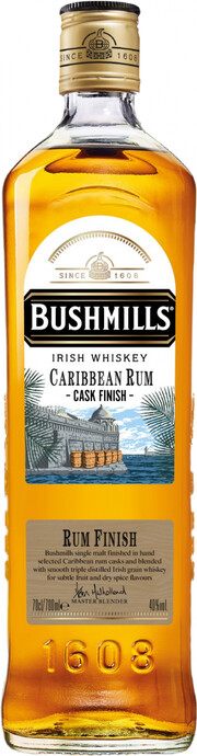 Виски "Bushmills" Caribbean Rum Cask Finish