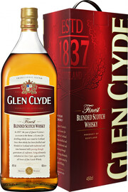 Виски "Glen Clyde" 3 Years Old, gift box 4500 мл