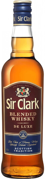 Виски "Sir Clark" Blended Whisky 500 мл