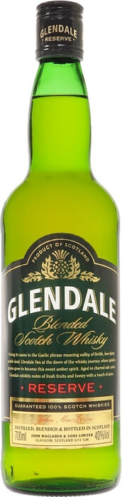 Виски "Glendale" Reserve Blended Scotch Whisky 700 мл