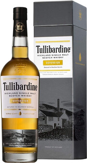 Виски Tullibardine, "Sovereign", gift box 700 мл