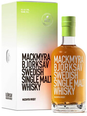 Виски "Mackmyra" Bjorksav Swedish Single Molt, gift box