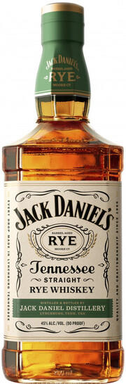 Виски "Jack Daniels" Straight Rye Tennessee Whiskey 700 мл