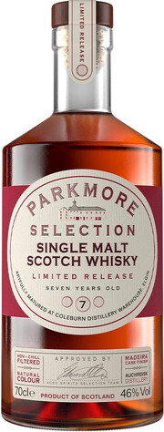 Виски "Parkmore Selection" Single Malt 7 Years Old 700 мл