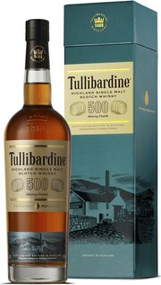 Виски Tullibardine, "500 Sherry Finish", gift box 700 мл