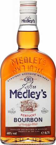 Виски "Medley's" Kentucky Straight Bourbon 700 мл