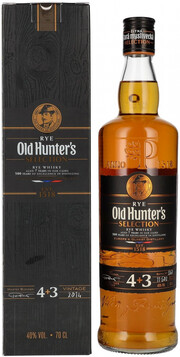 Виски "Old Hunter's" Selection, gift box