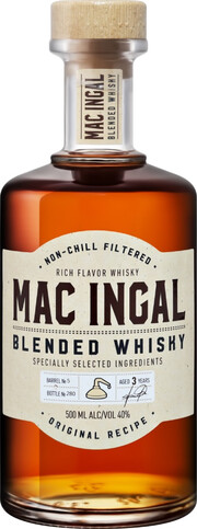 Виски "Mac Ingal" Blended Whisky 500 мл