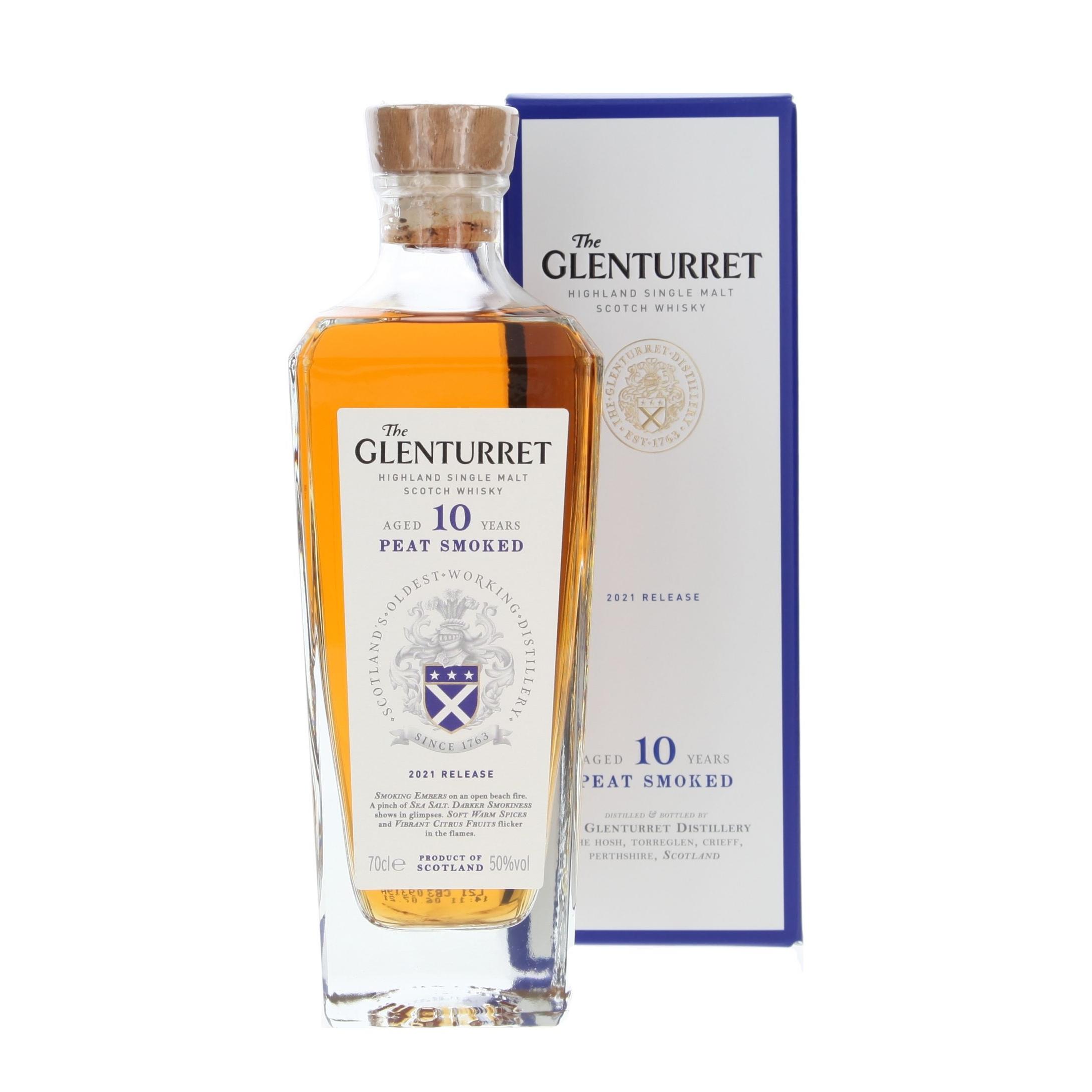 Glenturret Peat Smoked Whisky 10 Years Old 2021 700 ml
